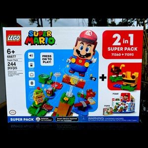 Lego 66677 Super Mario 2in1 Super Pack Kit